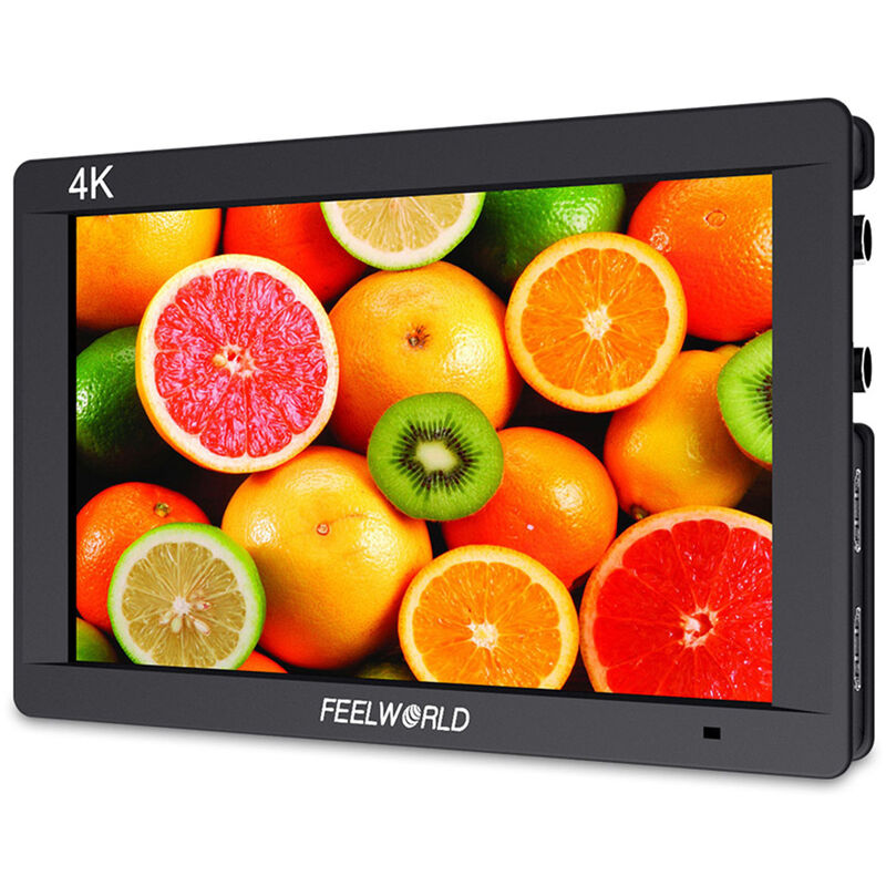 

FW703 Monitor de video en camara 4K de 7 pulgadas Monitor de campo de camara IPS Full HD 1920 * 1200 Entrada de salida HDMI 3G-SDI para videocamara