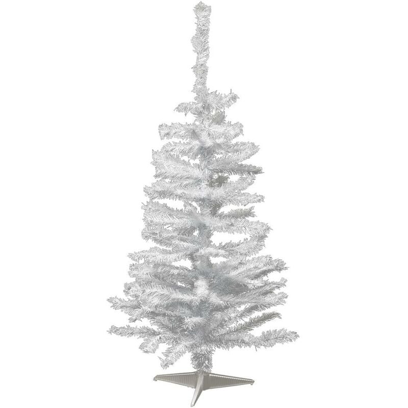 Sapin Élégant Blanc 100 cm - Feeric lights & christmas - Blanc