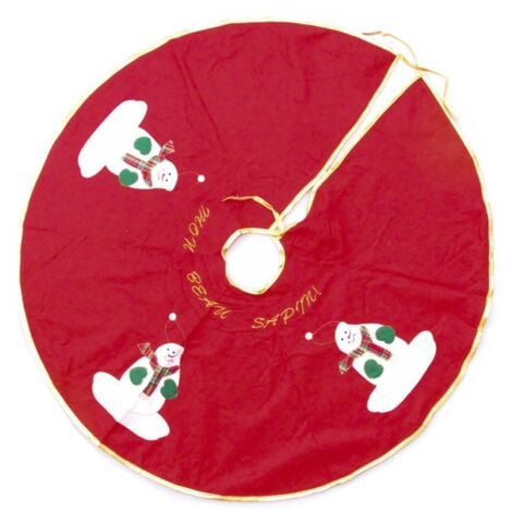 Feeric Christmas - Déco de Noël Tapis pour pied de Sapin en Feutrine D 90 cm