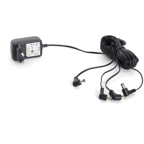 Fééric Lights And Christmas – Transformateur multi-prises pour village de Noël – 4 sorties – Tension 4,5V – Indice de protection IP40 – Pour décorations lumineuses