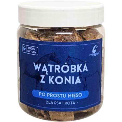 Fegato di cavallo liofilizzato 90 g per cani e gatti con allergie  multivitaminico naturale  TRATTAMENTO SALUTARE