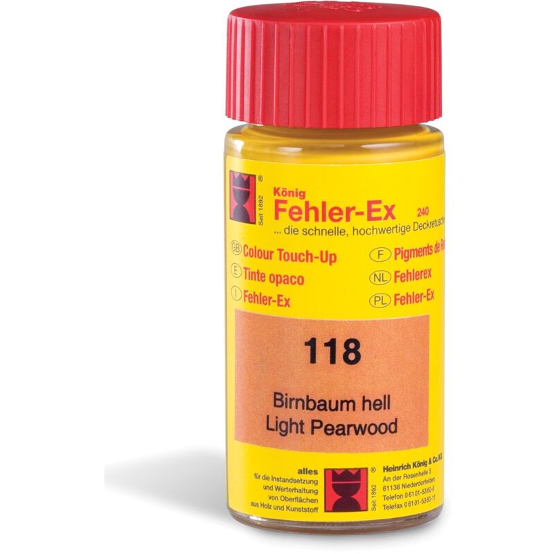 Teinture Opaque R.157 Guayaco - fehler-ex - Teinture Opaque pour réparer les meubles