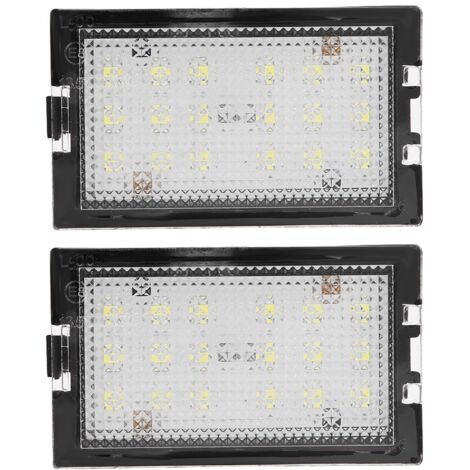 Fehlerfreie LED-Kennzeichenbeleuchtung, für Land Sport L320 2005 – 2013, 2 Stück.