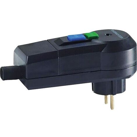 Fehlerstrom-Schutzstecker,IP44, Nennauslösestrom 30 mA, Auslösezeit 30 ms