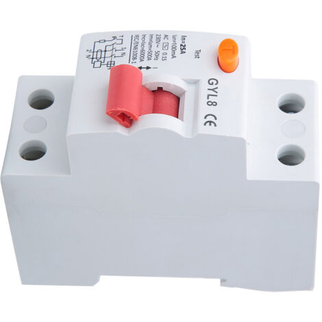 Fehlerstromschutzschalter 2P 25A/40A/63A 230V AC - Ableitstromschutz