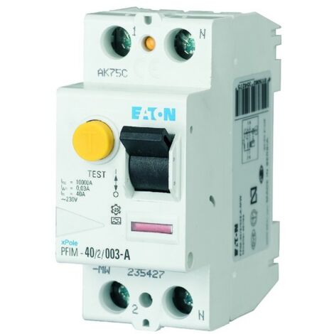 Fehlerstromschutzschalter Eaton pfim-25 25A 30mA