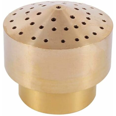 Fei Yu 1/4''1/2''3/4''1''3/2''2 '' Fontaine d'eau en Laiton Saupoudrer la Tête de Pulvérisation Saupoudrer pour l'étang de Jardin Parc d'attractions Bibliothèque du Musée(1/4)