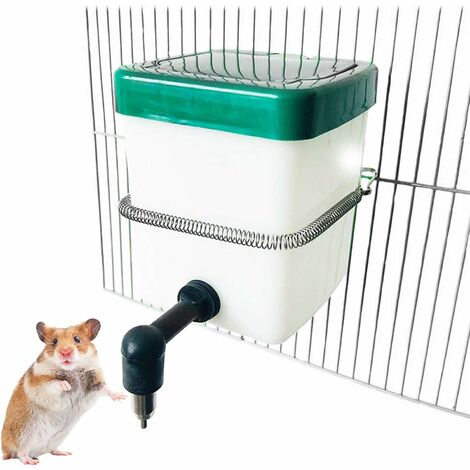Fei Yu Abreuvoirs pour Petits Animaux, 500ml Biberon Rongeur - Lapin Abreuvoir, Biberon Hamster, Mamelon Abreuvoir Distributeur Eau pour Les Lapins, Hamsters, Cochons d'Inde, Furets