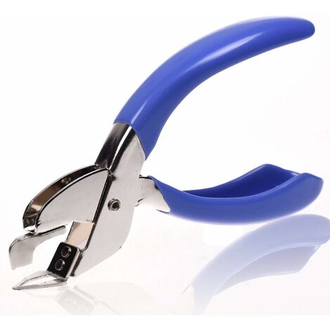 Fei Yu Agrafeuses Extracteur D'agrafes Retirer L'outil Lève- Agrafeuse Tapissier De Griffe De Bureau Force Retrait(Rose)