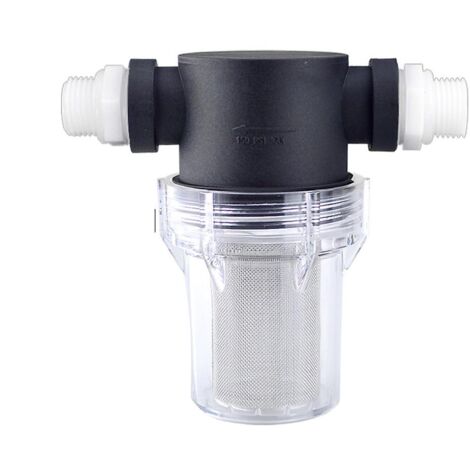 Honghong Filtre à amorçage Durable Portable sans goût Filtre d'entrée d'eau Filtre d'installation Facile humidification à la Maison par brumisation pour pulvérisateur d'eau 