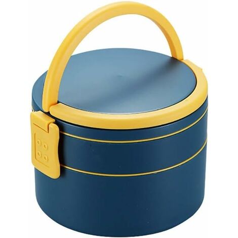 Fei Yu Double-Couche Boîte à Lunch, Box Déjeuner, Boîte étudiant Déjeuner, Micro-Ondes (Color : D)