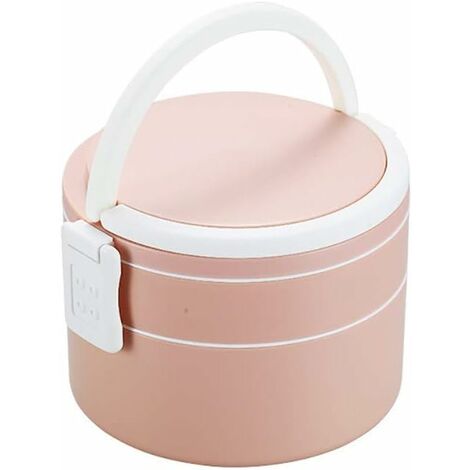 Fei Yu Double-Couche Boîte à Lunch, Box Déjeuner, Boîte étudiant Déjeuner, Micro-Ondes (Color : E)