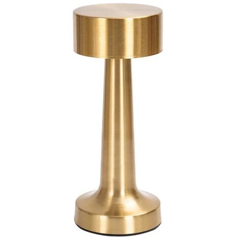 Fei Yu Lampe De Table à Gradation, Lampes De Table sans Fil Rechargeables avec Capteur Tactile, Luminosité à 3 Niveaux, Lampe De Nuit à LED 3w pour Tables De Chevet, Tables Basses, Restaurants