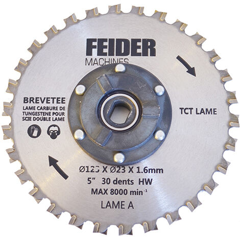 FEIDER Lame TCT 125MM FDL125 CB