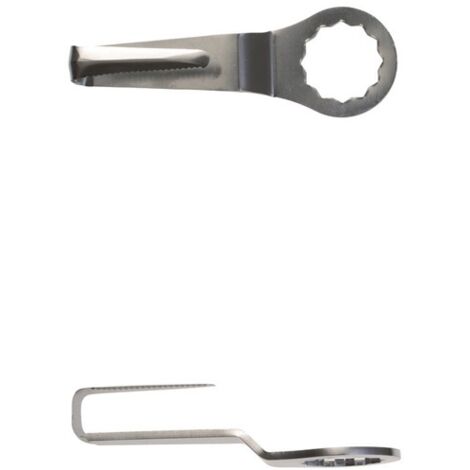 Fein 2x Messer Hook Verzahnt SuperCut 38 mm - 63903217011