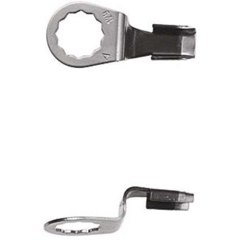 Fein 2x Schabmesser Schaufelform Kratzschutz SuperCut 12 mm - 63903129050