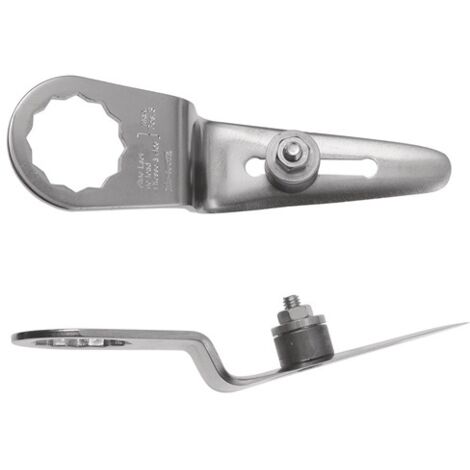 Fein 2x Schneidmesser Z-Biegung SuperCut gerade mit TA 16 - 43 mm - 63903143013