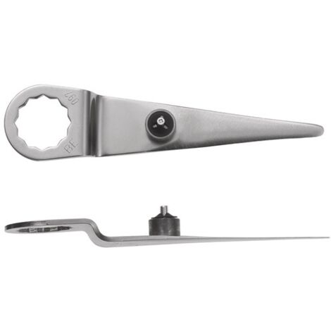 Fein 2x Schneidmesser Z-Biegung SuperCut gerade mit TA 58 mm - 63903097018