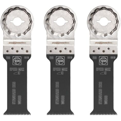 Fein 3x E-Cut Standard Sägeblatt StarlockMax 32 mm - 63502200220