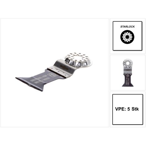 Fein 5x E-Cut Universal Sägeblatt Starlock 44 mm - 63502223230