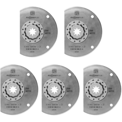 Fein 5x Lame de scie HSS StarlockPlus 100 mm - 63502196230