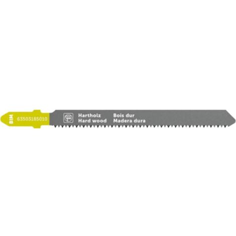 Fein 63503185010 Lame de scie sauteuse pour bois dur BIM 75 T1.5 HW SC 5 pc(s)