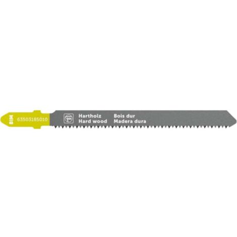 Fein 63503185010 Lame de scie sauteuse pour bois dur BIM 75 T1.5 HW SC 5 pc(s)