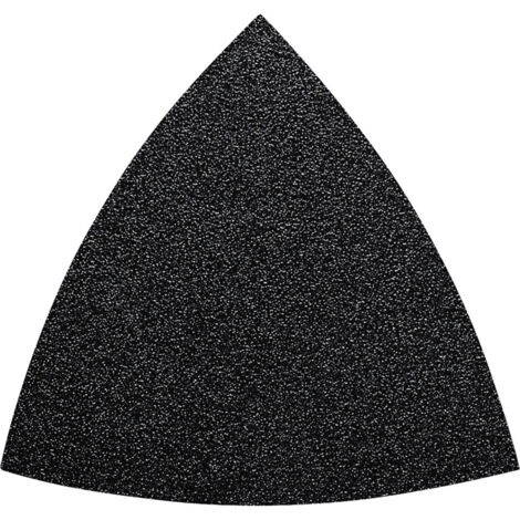 Fein  63717122016 Deltaschleifpapier ungelocht Körnung (num) 120 Eckmaß 80 mm  50 St.
