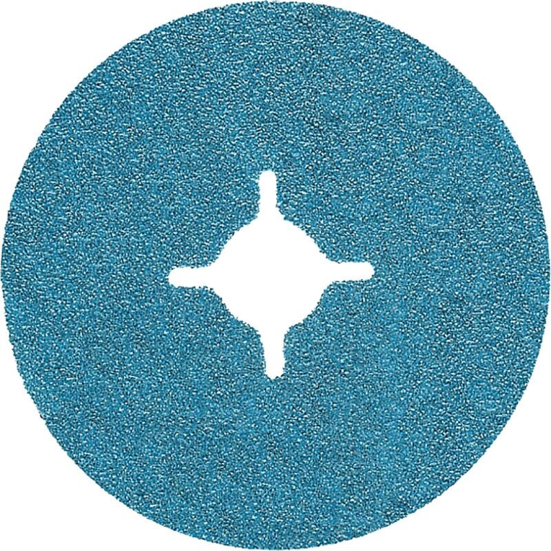 Fein - 25x disques abrasifs sur fibres ø 125 mm corindon zirconien K80 - 63717303010