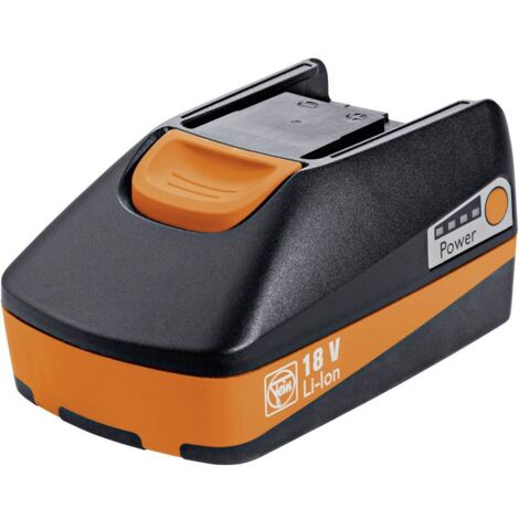 Fein – Batterie Li-Ion 18V 3Ah – 92604182020 – Technologie SafetyCell – Protection contre surcharges et surchauffes – Indicateur de charge
