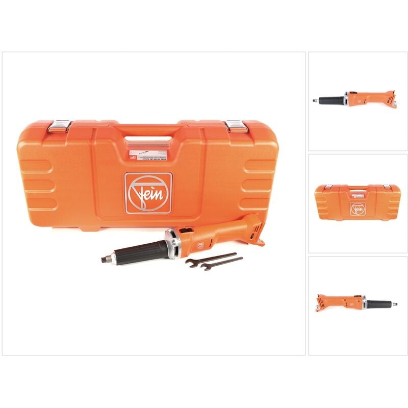 

Fein - AGSZ 18-90 LBL Select Rectificadora recta a batería 18V en maletín de transporte ( 71230362000 ) - Sin batería, sin cargador incluidos