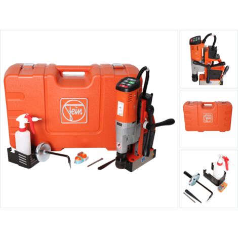 FEIN AKBU 35 PMQW Select 18 V Brushless Li-Ion Unité de perçage magnétique Universal sans fil jusqu'à 35 mm en Coffret - sans Batterie ni Chargeur ( 71700262000 )