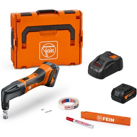 Fein Akku-Knabber bis 1,6 mm  ABLK 18 1.6 E AS Set / 2x 5,0 Ah Akku + Ladegerät - 71321164000