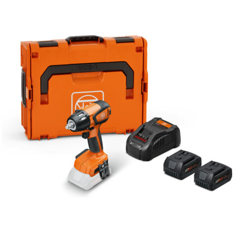 Fein Akku-Schlagschrauber ASCD 18-300 W2 AS Set / 2x 5,0 Ah Akku + Ladegerät in L-Boxx - 71151066000