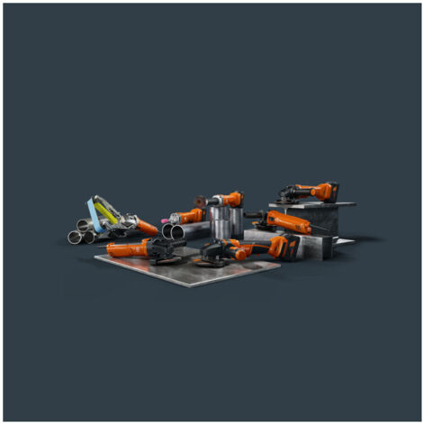 Fein Akku-Winkelschleifer Ø 125 mm CCG 18-125-12 AS Solo im Koffer - 71221661000