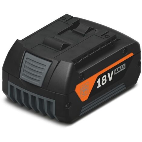 Fein – Batterie 18V GBA 4Ah AMPShare – Li-ion avec technologie COOLPACK – Indicateur de charge – Protection électronique des cellules