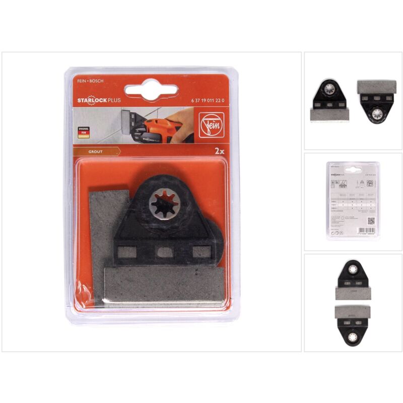 63719011220 Pulizia per fughe 2 pz. - Fein