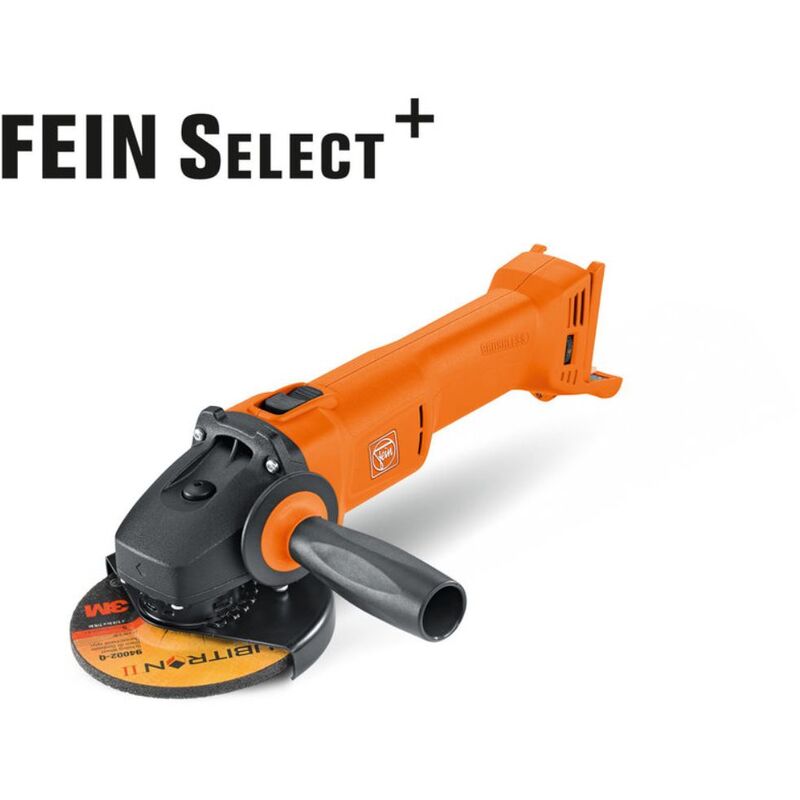 

Fein - Amoladora angular a batería CCG 18-125 BL Select de  125 mm | sin batería, sin cargador