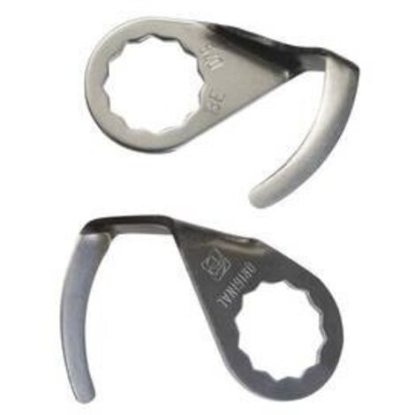 Fein Coltello curvo a forma di U, confezione da 2, nero