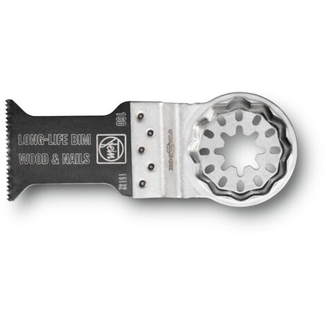 Fein E-Cut Long-Life-Sägeblatt Starlock Holzverzahnung Bi-Metall 50x35 VE10