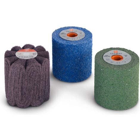 Fein Edelstahl-Set Satinieren Fläche - 63721050020