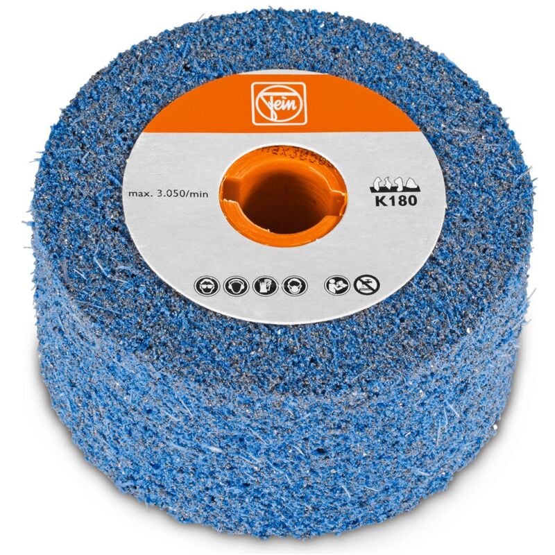 Image of Fein - Elastische Schleifwalze, Korn 180, Ausführung Bohrung 19 mm, 100 x 50 mm