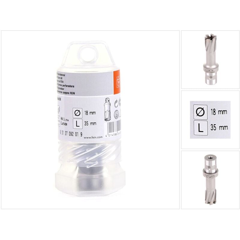 Fein - Couronne de carrotage Ultra 35 d. nominal 18 mm Quick in