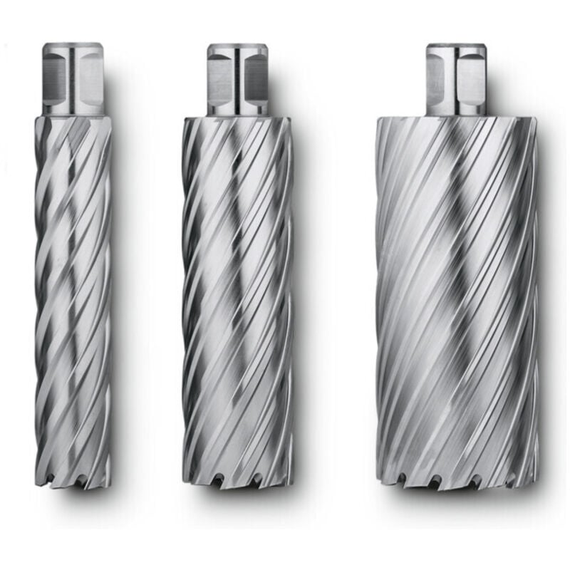 Fein - 1x hss Nova 75 carotteuse avec prise Weldon 3/4' 75 mm ø 19 mm - 63134190053