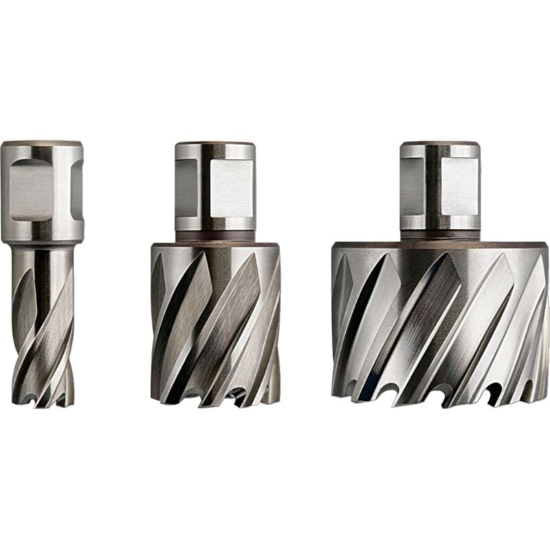 Couronne de carrotage nova 25 d. nominal 24 mm hss profondeur de coupe 25 mm Weldon