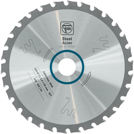 Fein - Handkreissägeblatt Stahl D=150mm - 63502305000 VaP