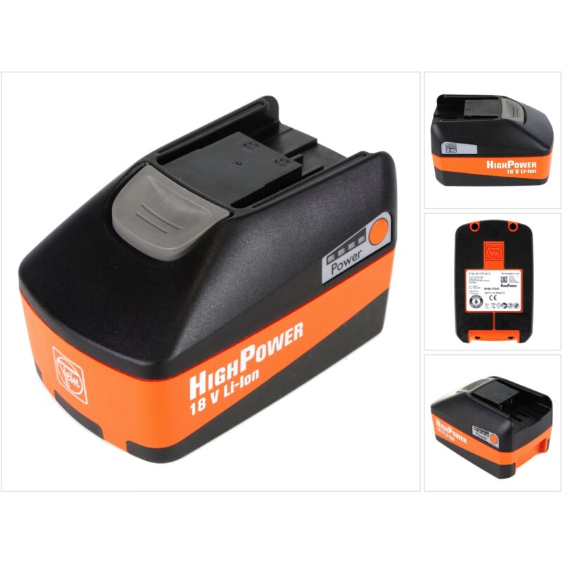 

FEIN HighPower Batería 18 V / 5,2 Ah Li-Ion ( 92604179020 )