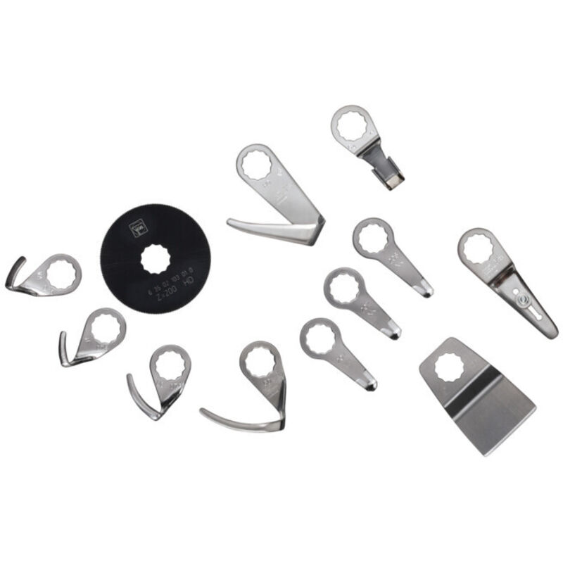 Fein - Set d'accessoires pour l'atelier automobile, 12 pièces - 63903167257