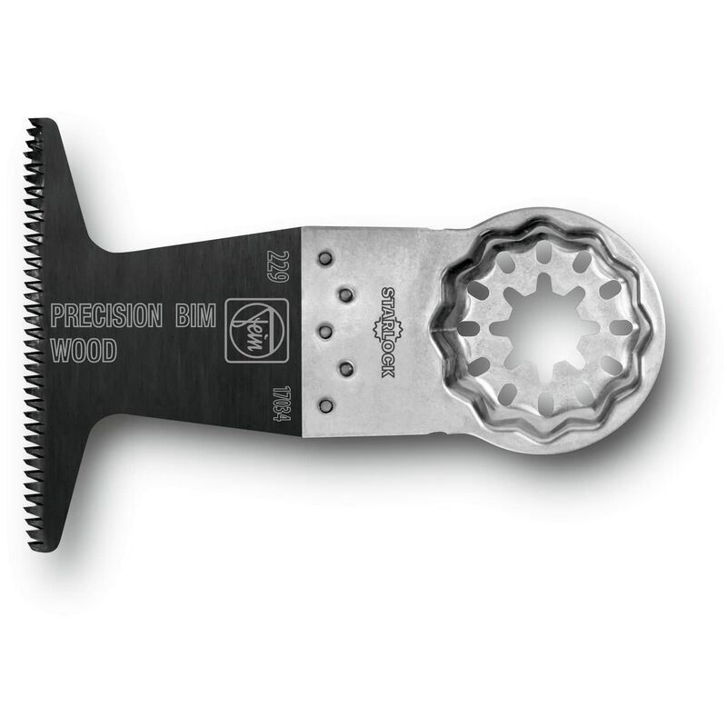 Image of Bim E-Cut Lama da taglio di precisione, Conf. 5 pz., Larghezza 65 mm, Lunghezza 50 mm, Attacco Starlock, Lama bimetallica con dentatura giapponese su