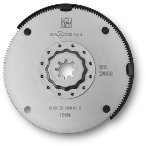 FEIN Lama da taglio HSS Ø 100 mm, conf, 1 pz., Attacco Starlock Plus, Forma circolare, Dentatura stretta per legno, Lama bimetallica